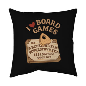 I Love Board Games Black