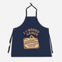 I Love Board Games Black-Unisex-Kitchen-Apron-Loobs