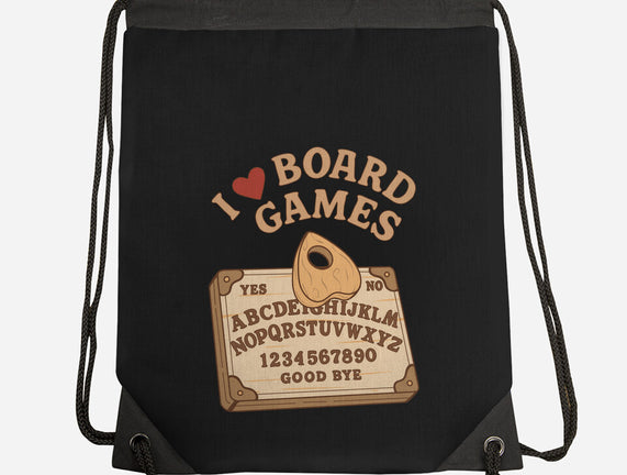 I Love Board Games Black