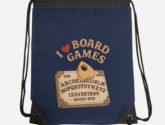 I Love Board Games Black
