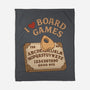 I Love Board Games Black-None-Fleece-Blanket-Loobs