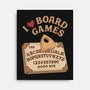 I Love Board Games Black-None-Stretched-Canvas-Loobs