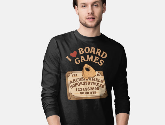 I Love Board Games Black