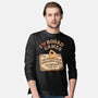 I Love Board Games Black-Mens-Long Sleeved-Tee-Loobs