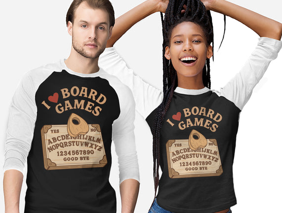 I Love Board Games Black