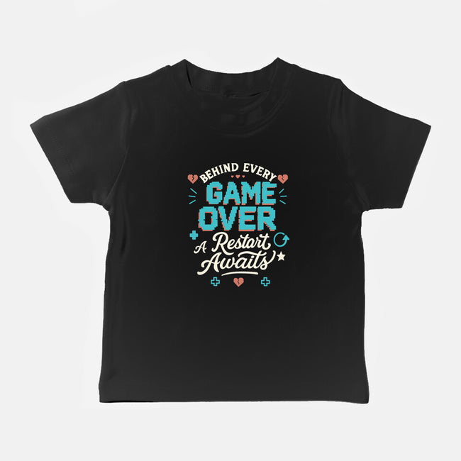 A Restart Awaits-Baby-Basic-Tee-Loobs