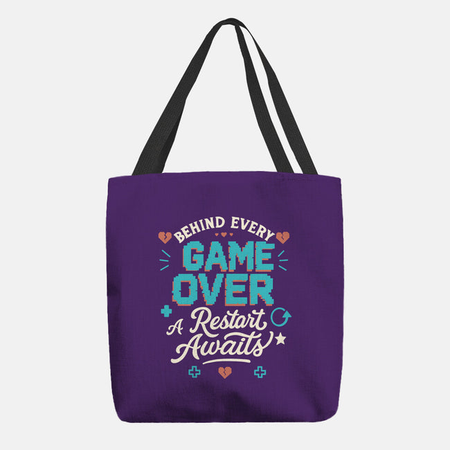 A Restart Awaits-None-Basic Tote-Bag-Loobs