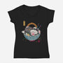 No Ramen-Womens-V-Neck-Tee-Getsousa!