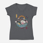 No Ramen-Womens-V-Neck-Tee-Getsousa!
