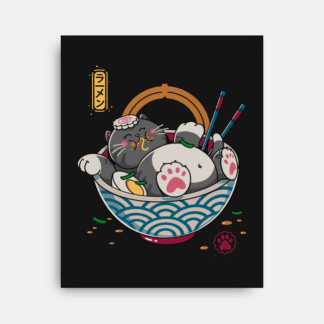No Ramen-None-Stretched-Canvas-Getsousa!