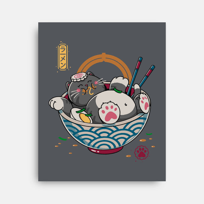 No Ramen-None-Stretched-Canvas-Getsousa!