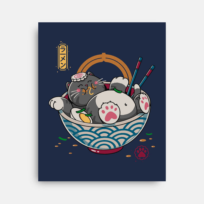 No Ramen-None-Stretched-Canvas-Getsousa!
