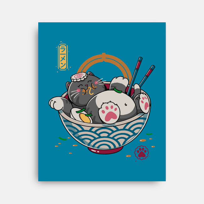 No Ramen-None-Stretched-Canvas-Getsousa!