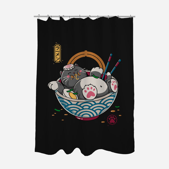 No Ramen-None-Polyester-Shower Curtain-Getsousa!