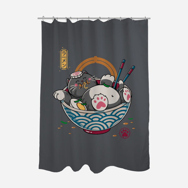 No Ramen-None-Polyester-Shower Curtain-Getsousa!