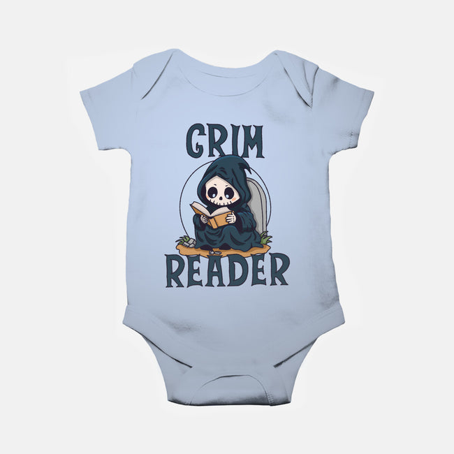 Grim Reader-Baby-Basic-Onesie-Loobs