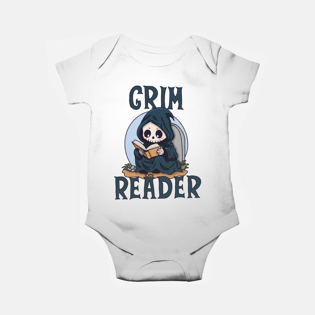 Grim Reader-Baby-Basic-Onesie-Loobs