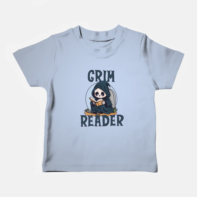 Grim Reader-Baby-Basic-Tee-Loobs