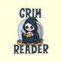 Grim Reader-None-Adjustable Tote-Bag-Loobs