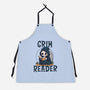 Grim Reader-Unisex-Kitchen-Apron-Loobs