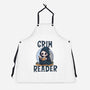 Grim Reader-Unisex-Kitchen-Apron-Loobs