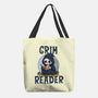 Grim Reader-None-Basic Tote-Bag-Loobs