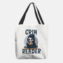 Grim Reader-None-Basic Tote-Bag-Loobs