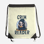 Grim Reader-None-Drawstring-Bag-Loobs