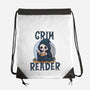 Grim Reader-None-Drawstring-Bag-Loobs