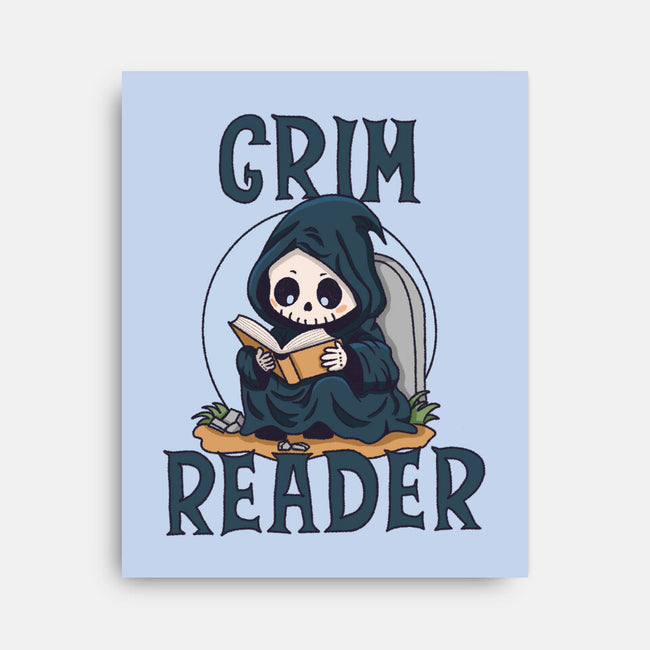 Grim Reader-None-Stretched-Canvas-Loobs