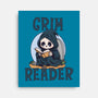 Grim Reader-None-Stretched-Canvas-Loobs