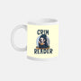 Grim Reader-None-Mug-Drinkware-Loobs
