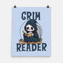 Grim Reader-None-Matte-Poster-Loobs