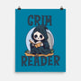 Grim Reader-None-Matte-Poster-Loobs