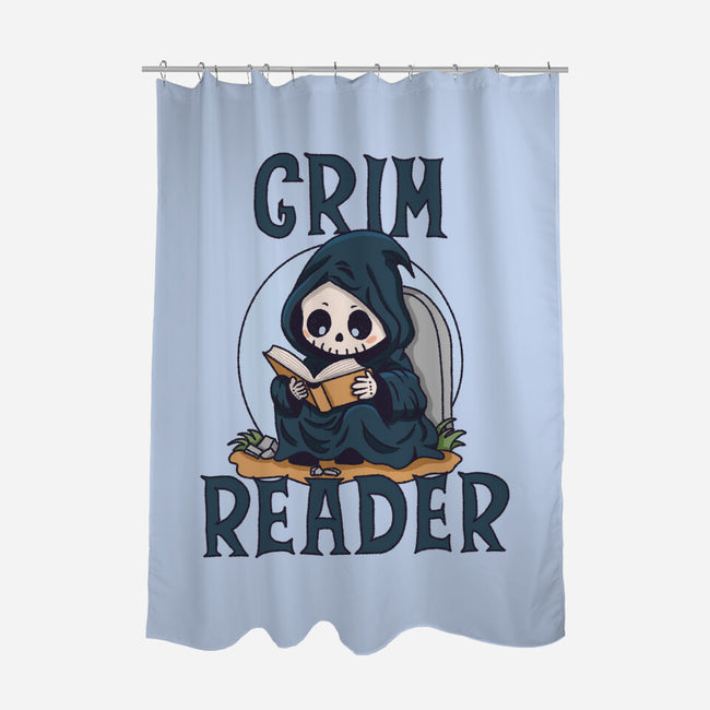 Grim Reader-None-Polyester-Shower Curtain-Loobs