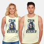 Grim Reader-Unisex-Basic-Tank-Loobs
