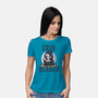 Grim Reader-Womens-Basic-Tee-Loobs