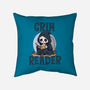 Grim Reader-None-Removable Cover w Insert-Throw Pillow-Loobs