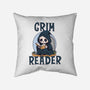 Grim Reader-None-Removable Cover w Insert-Throw Pillow-Loobs