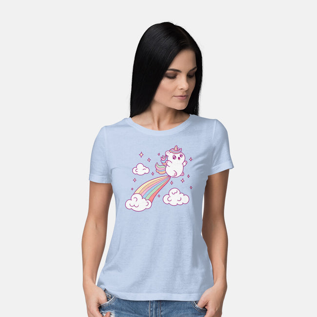 Fartcorn-Womens-Basic-Tee-Loobs