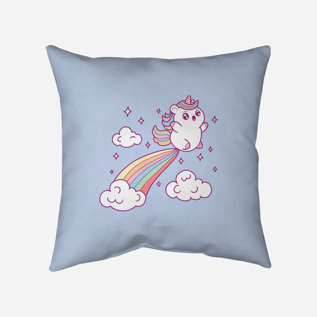 Fartcorn-None-Removable Cover w Insert-Throw Pillow-Loobs