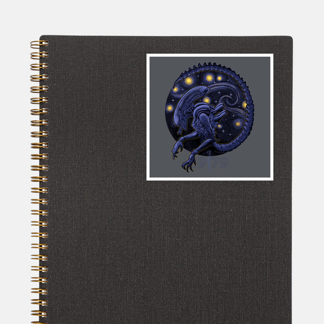 StarryMorph-None-Glossy-Sticker-Astrobot Invention