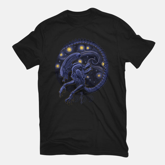 StarryMorph-Womens-Fitted-Tee-Astrobot Invention