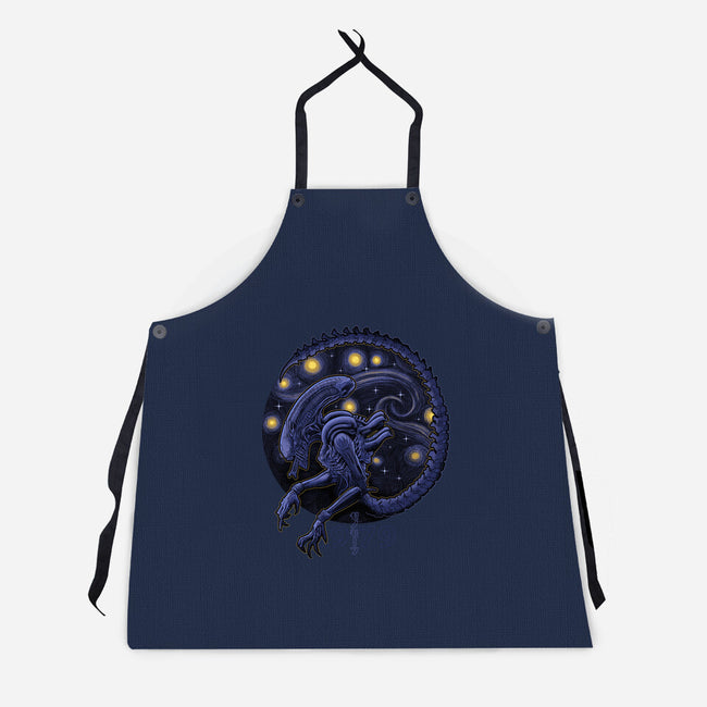 StarryMorph-Unisex-Kitchen-Apron-Astrobot Invention