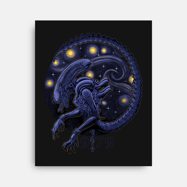 StarryMorph-None-Stretched-Canvas-Astrobot Invention