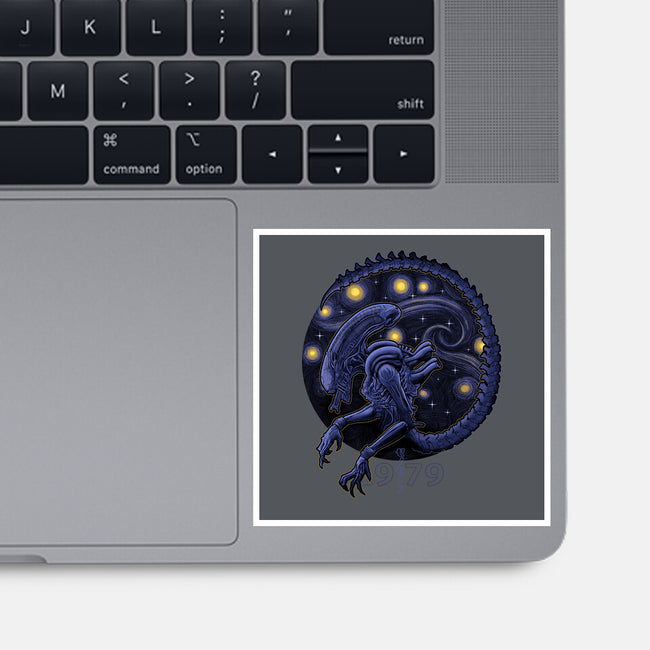 StarryMorph-None-Glossy-Sticker-Astrobot Invention