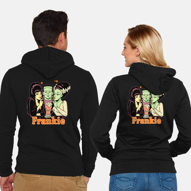 Horror Trio-Unisex-Zip-Up-Sweatshirt-P1yu5h