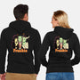 Horror Trio-Unisex-Zip-Up-Sweatshirt-P1yu5h