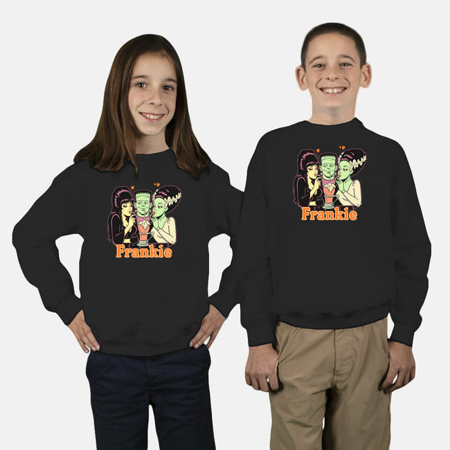 Horror Trio-Youth-Crew Neck-Sweatshirt-P1yu5h