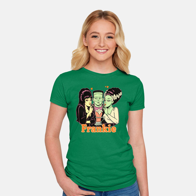 Horror Trio-Womens-Fitted-Tee-P1yu5h